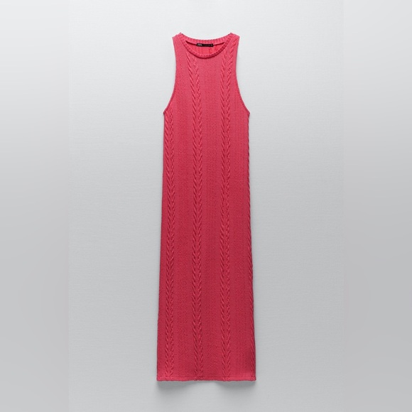 Zara Cable knit dress S - Picture 7 of 9